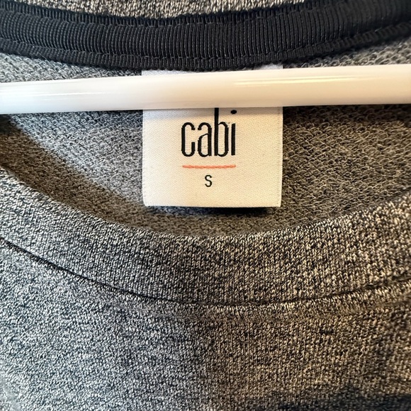 Brand New! CAbi ‘Put-On’ Dress Grey Heather Sweatshirt Style Women’s Size Small - Picture 9 of 11